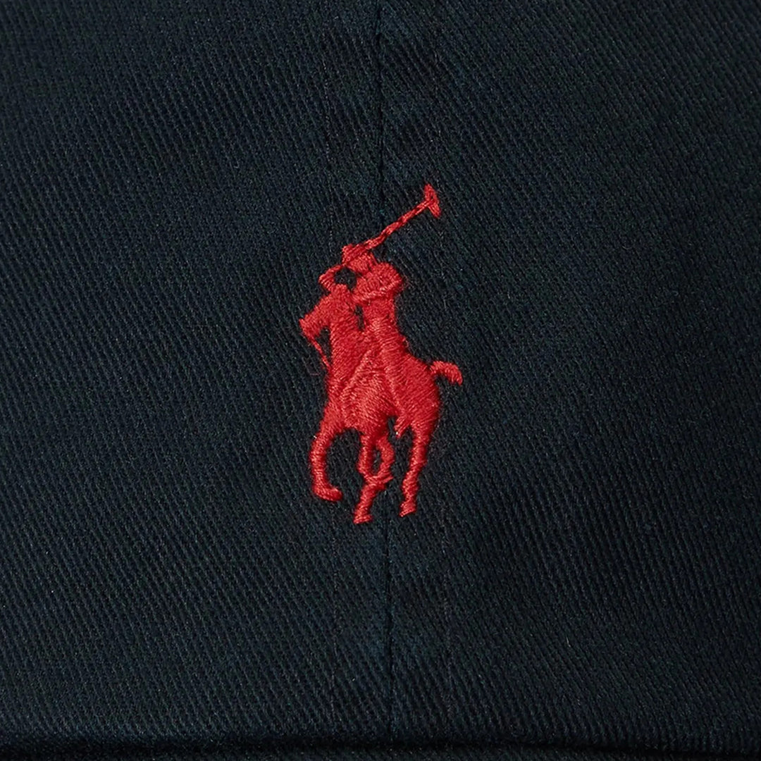 Boné Ralph Lauren "baseball" Preto e Vermelho