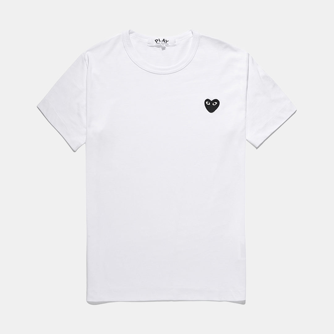 Camiseta CDG "Play Basic" Branca